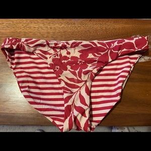 Red Carter bikini bottom.